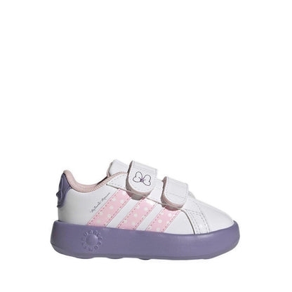 adidas Grand Court Minnie Infant Sneakers - White