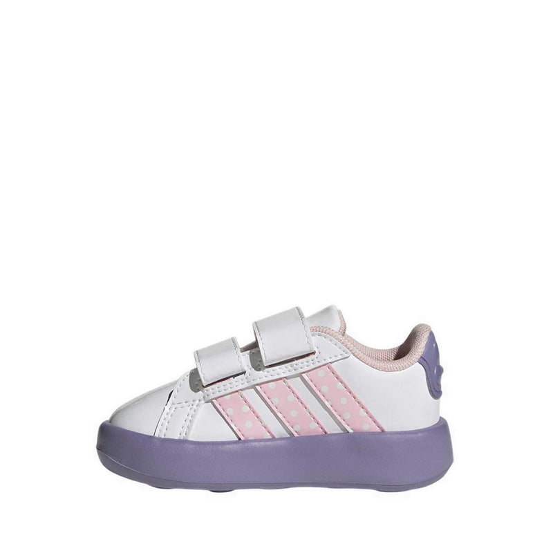 adidas Grand Court Minnie Infant Sneakers - White