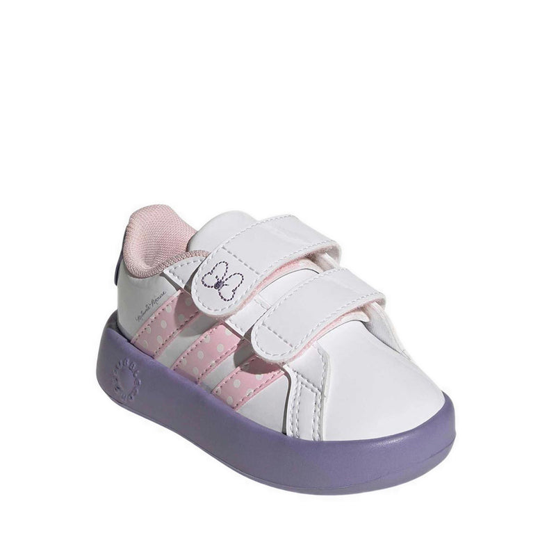 adidas Grand Court Minnie Infant Sneakers - White