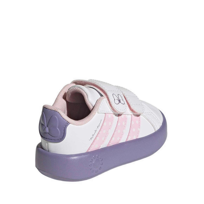adidas Grand Court Minnie Infant Sneakers - White