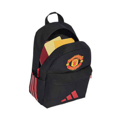 adidas Manchester United Unisex Kids Backpack - Black