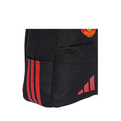 adidas Manchester United Unisex Kids Backpack - Black