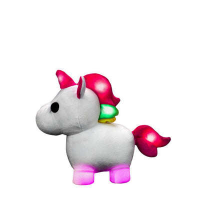 Jazwares Adopt Me Neon Unicorn Feature Plush  - ATMAME0011