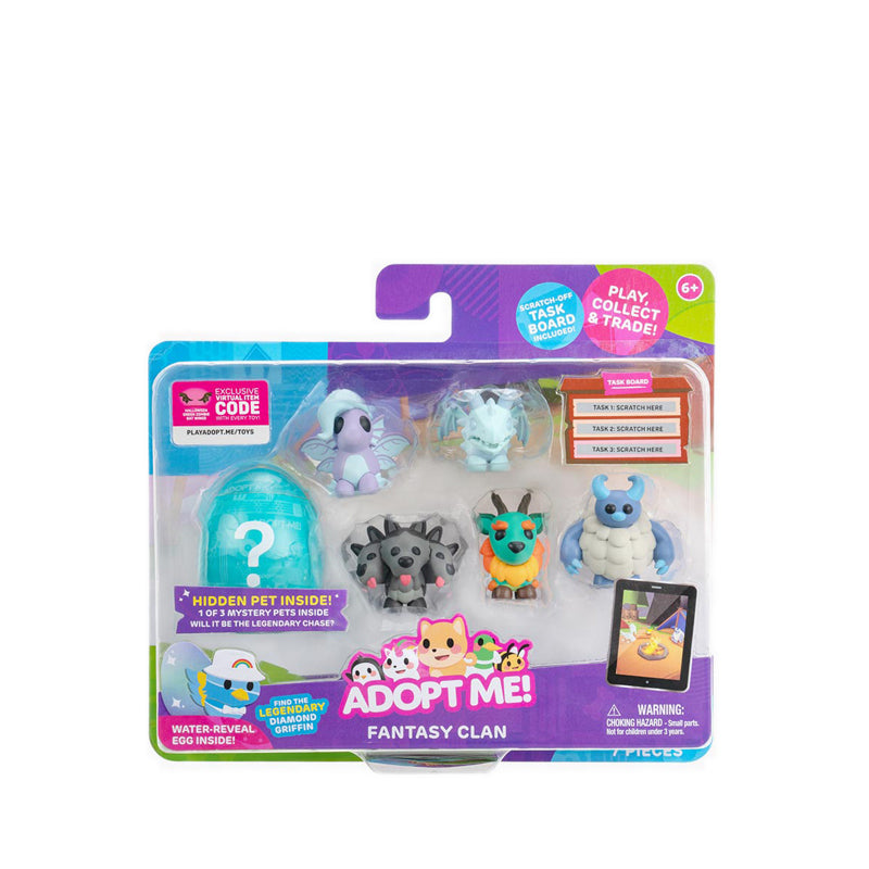 Jazwares Adopt Me 6-Figure Pack Pets Assortment - ATMAME0017
