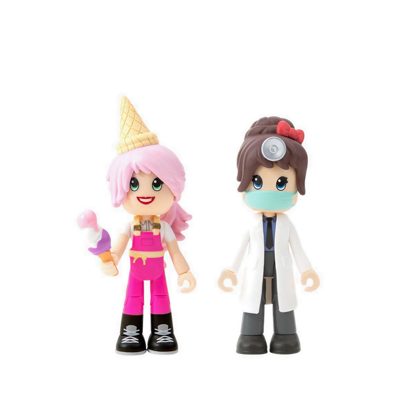 Jazwares Adopt Me 2 Figure Dr and Ice Cream Parlour  - ATMAME0049
