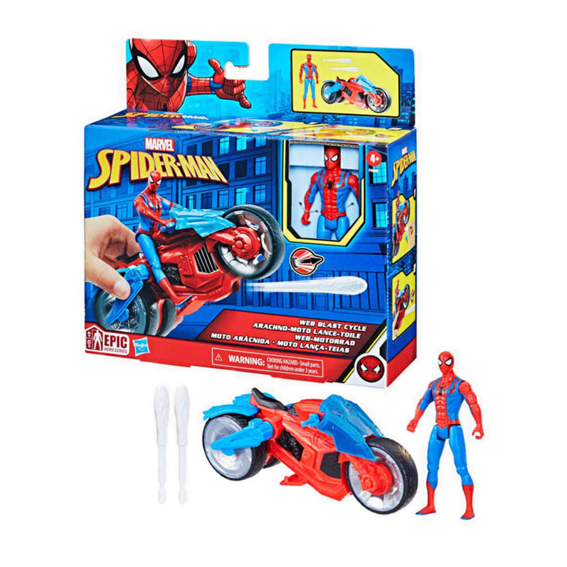 Marvel Spider-Man Web Blast Cycle - AVSF6899