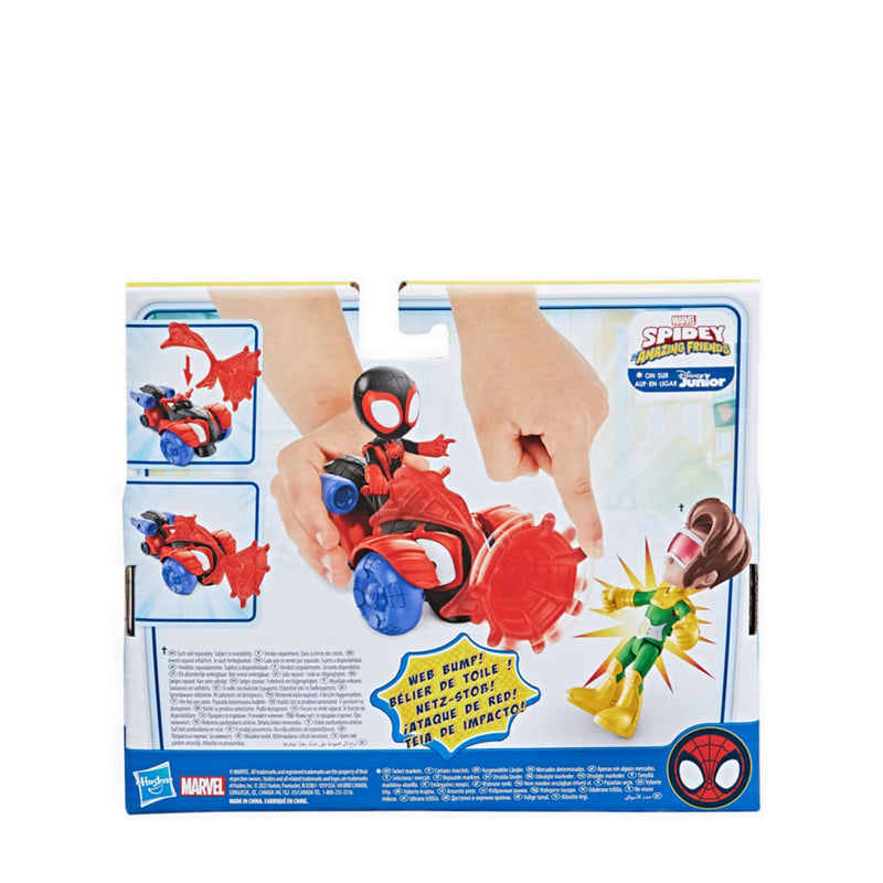 Marvel SAF Miles Morales: Spider-Man Techno Racer Set - AVSF7455