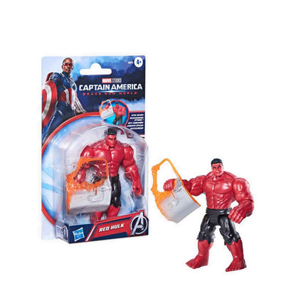 MVL Avengers Epic Hero Series Captain America BNW Red Hulk - AVSG0072