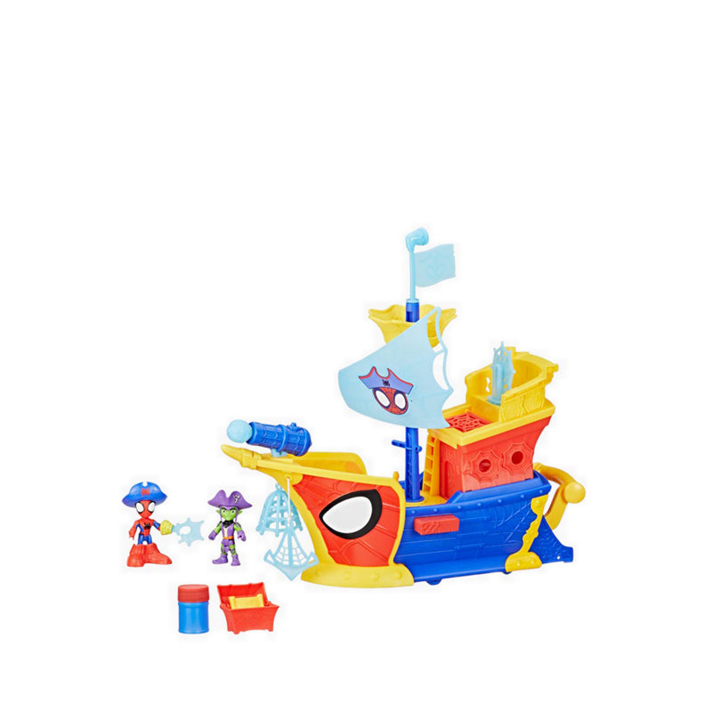 Marvel SAF Water-Webs Webs Ahoy Bubble Pirate Ship - AVSG0666