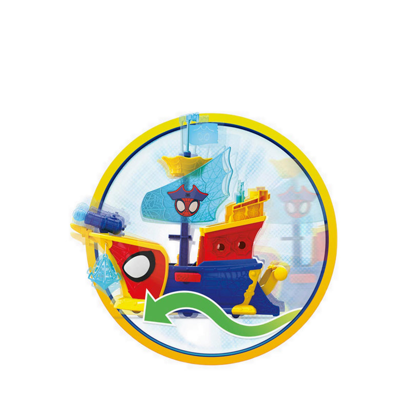 Marvel SAF Water-Webs Webs Ahoy Bubble Pirate Ship - AVSG0666