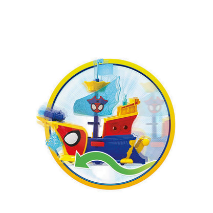 Marvel SAF Water-Webs Webs Ahoy Bubble Pirate Ship - AVSG0666