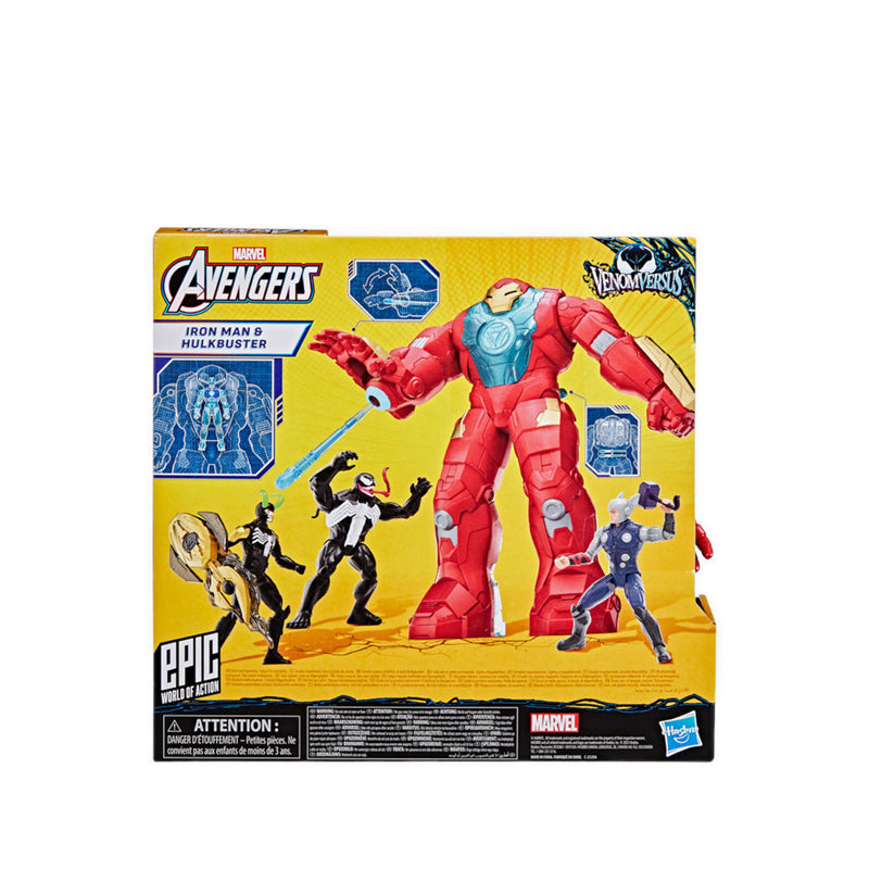 MVL AVS VenomVersus Epic WoA 4” Iron Man & Hulkbuster - AVSG0890