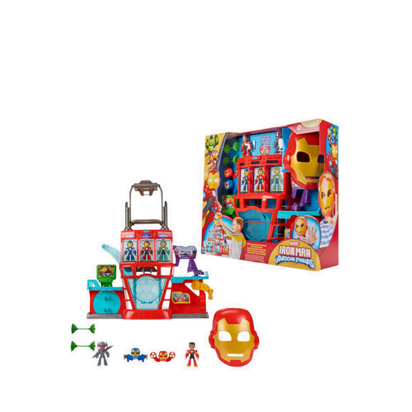 ヴァイス　CX チャレンジ　アベンジャーズ　アイアンマン　pr+ ベスト4付き Marvel IMF Iron Quarters Playset - AVSG1259 – Kidzstation