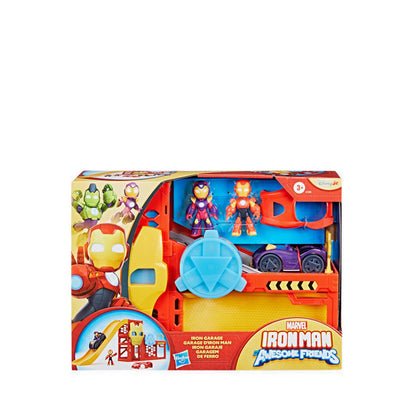 Marvel Iron Man and his Awesome Friends Iron Garage  - AVSG1260