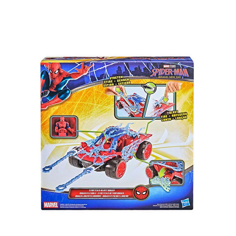 Marvel Spider-Man ActionVerse Stretch & Blast Buggy - AVSG2445