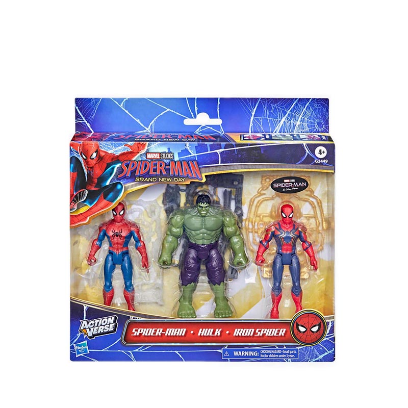 Marvel Spider-Man Brand New Day ActionVerse Multipack Team - AVSG2449