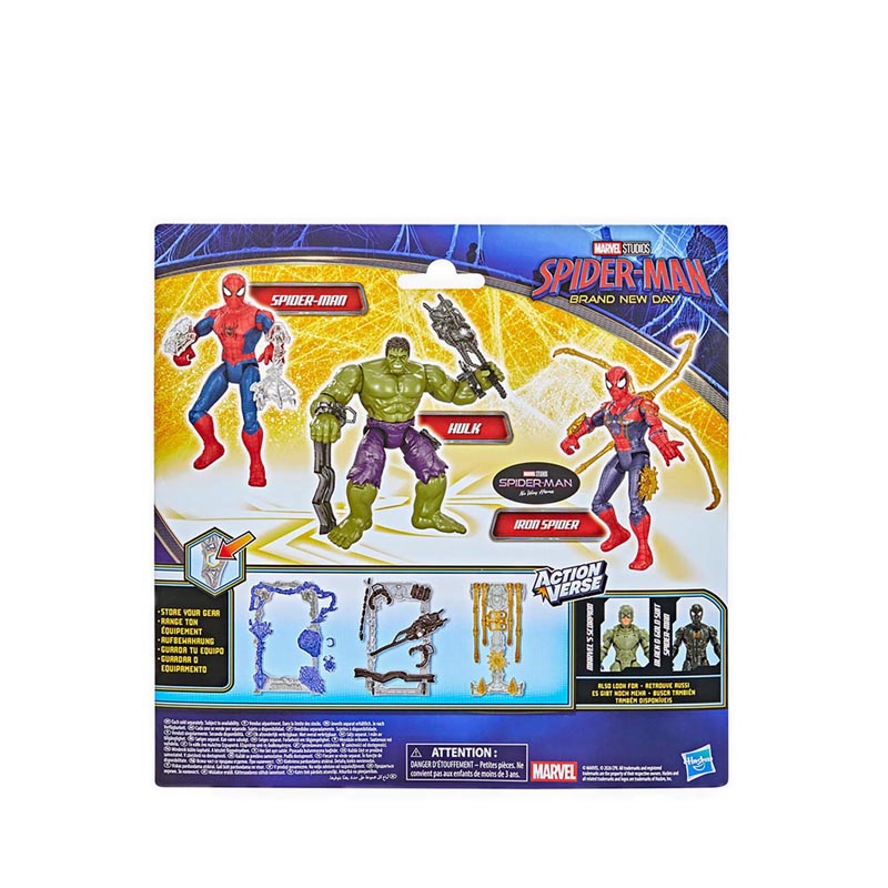Marvel Spider-Man Brand New Day ActionVerse Multipack Team - AVSG2449