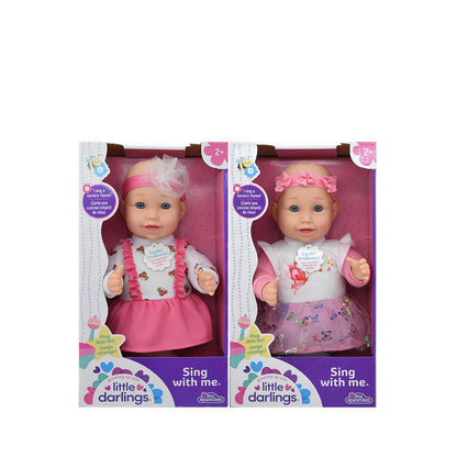 Baby Dolls Sing with Me 13 inch 2 Assortment - BD13541