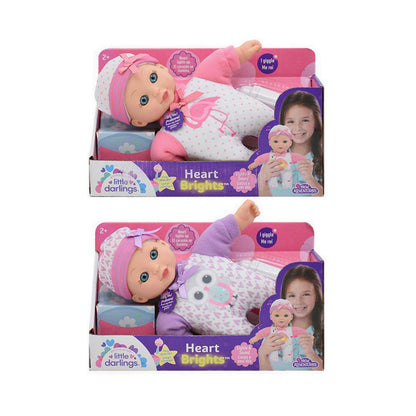 BABY DOLLS HEART BRIGHTS 8 INCH 2 ASST - BD14196