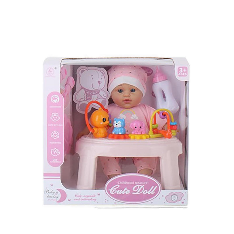 BABY DOLL 12 INCH DOLL WITH SEAT - BD160377
