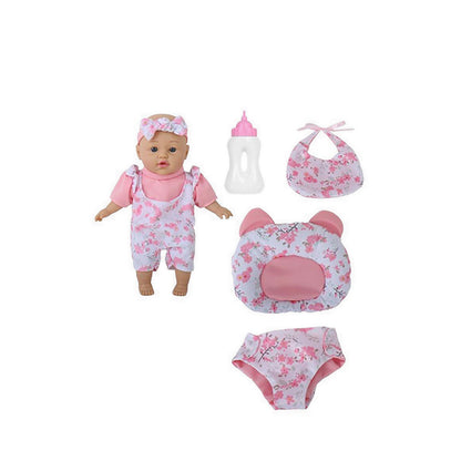 BABY DOLL 12INCH SOFT DOLL WITH ACCESORRIES - BD160390