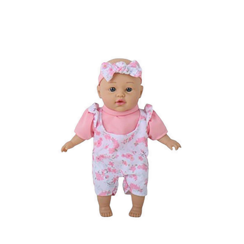 BABY DOLL 12INCH SOFT DOLL WITH ACCESORRIES - BD160390