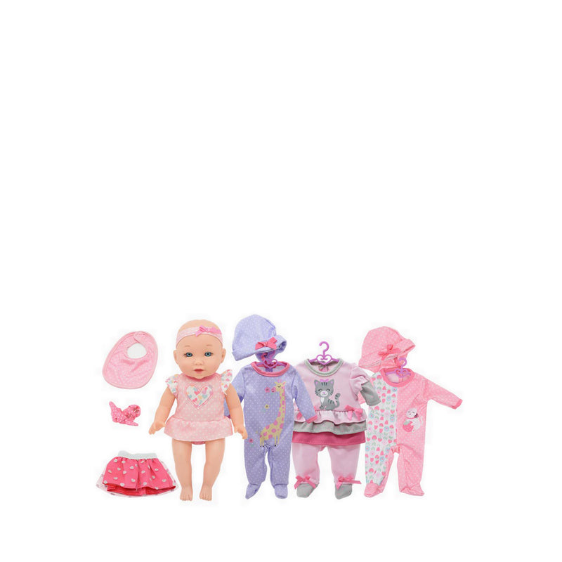 Baby Dolls Baby First Wardrobe 12 inch - BD16674
