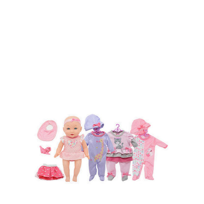 Baby Dolls Baby First Wardrobe 12 inch - BD16674