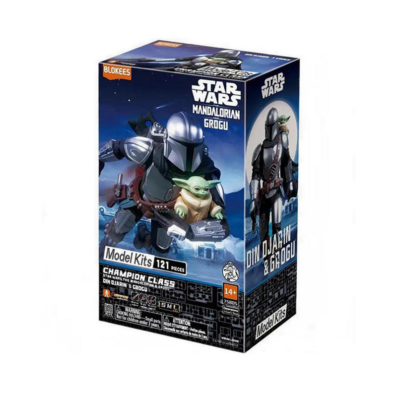 Blokees Star Wars The Mandalorian CC05 Din Djarin & Grogu - BE575805