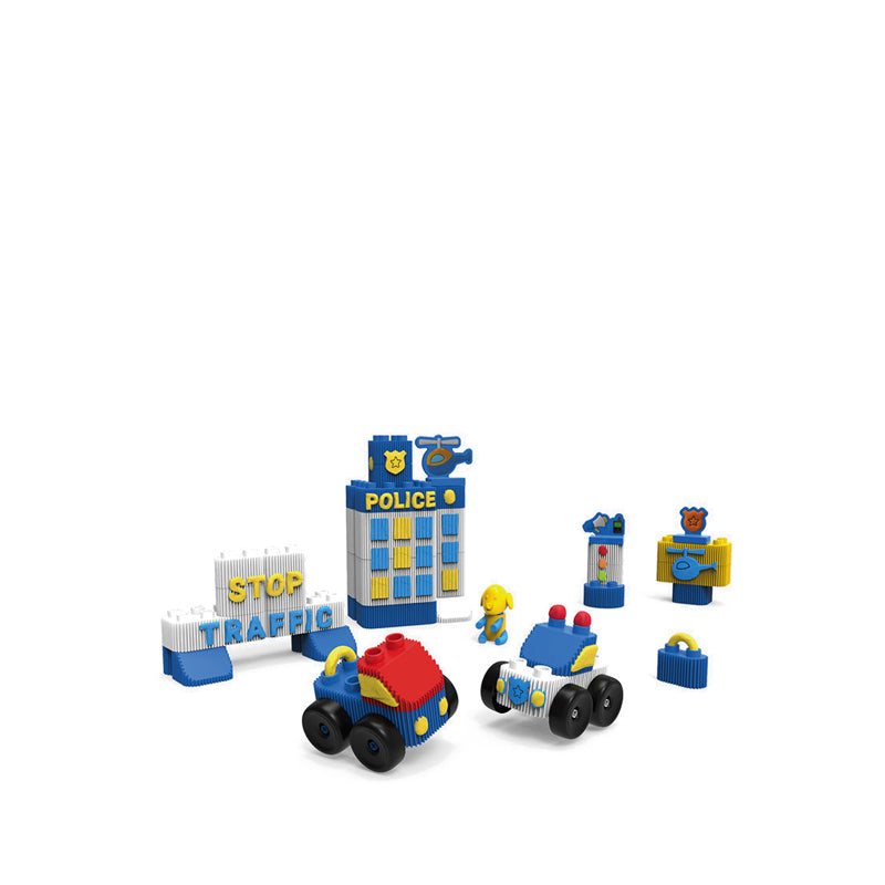 Bildo Police Rescue Blocks Set -BI13324