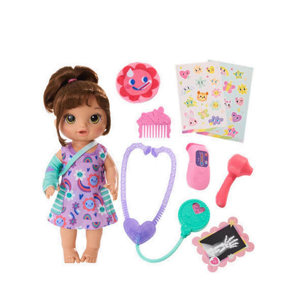 Baby Alive Better Now Bella Doll, Brown Hair - BYAF7536
