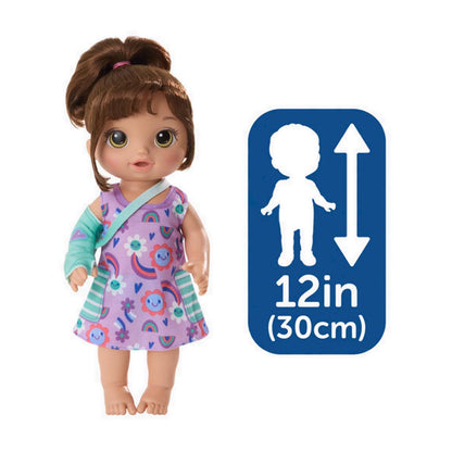 Baby Alive Better Now Bella Doll, Brown Hair - BYAF7536