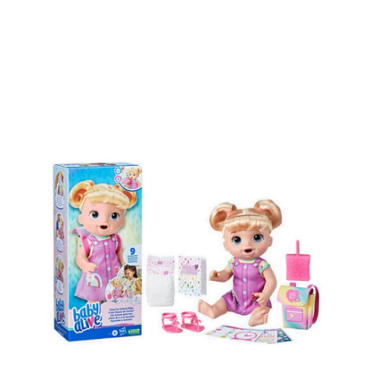 Baby Alive Time for School Baby Blonde Hair - BYAF8387
