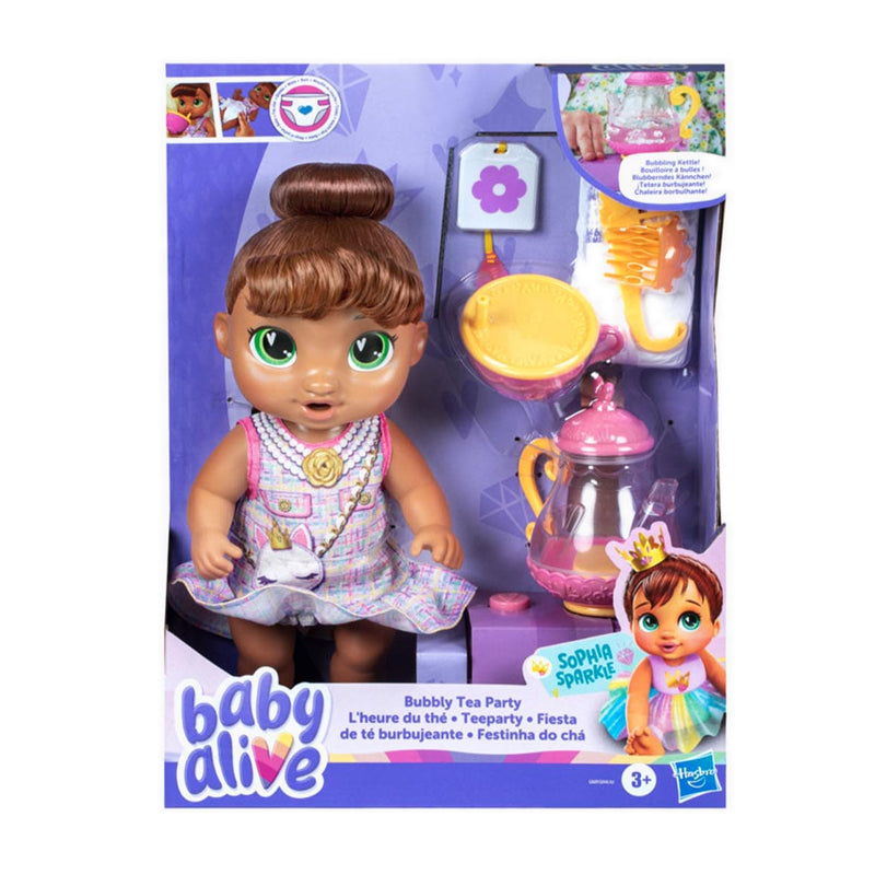 Baby Alive Bubbly Tea Party Sophia Sparkle - BYAG0609