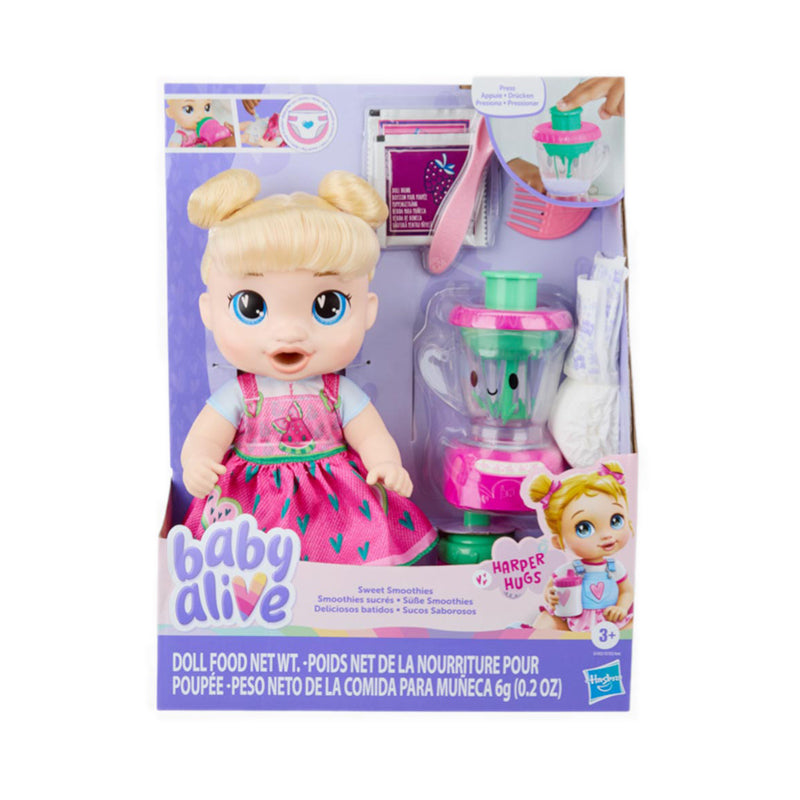 Baby Alive Sweet Smoothies Harper Hugs - BYAG1452