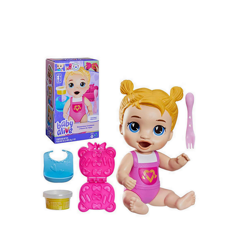 Baby Alive Dinnertime Creations Blonde Hair - BYAG2788