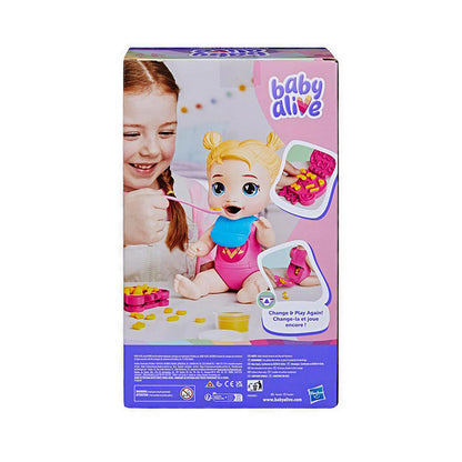 Baby Alive Dinnertime Creations Blonde Hair - BYAG2788
