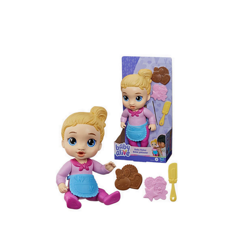 Baby Alive Baby Baker Blonde Hair - BYAG2983