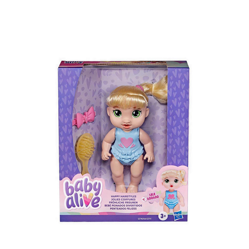Baby Alive Happy Hairstyles Blonde Hair - BYAG3746