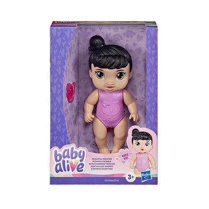 Baby Alive Peaceful Pacifier Black Hair - BYAG3753