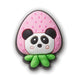 Crocs Strawberry Panda Jibbitz