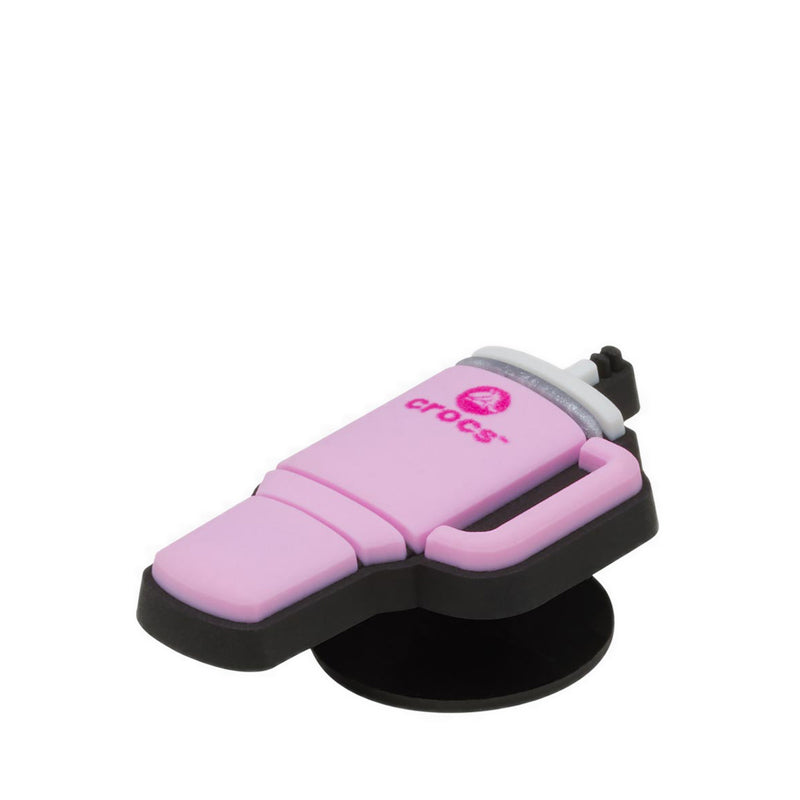 Crocs Pink Water Bottle Jibbitz
