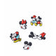 Crocs Minnie Mickey Cute 5 Pack Jibbitz