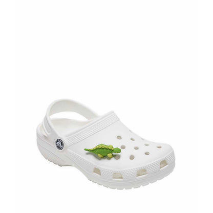 Crocs 3D Green Dino with Scales Jibbitz