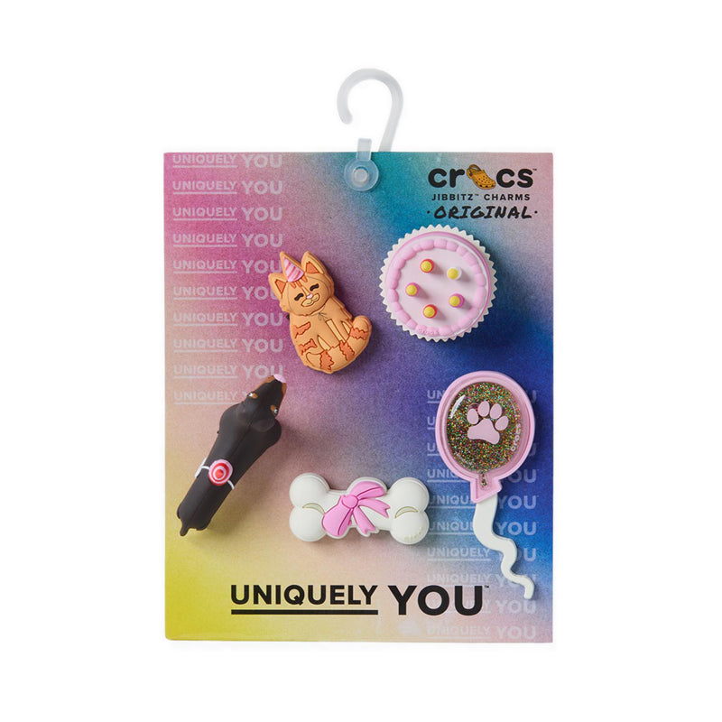 Crocs Pet Birthday 5 Pack Jibbitz