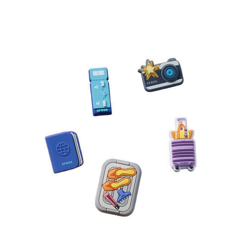 Crocs Travel Essentials 5 Pack Jibbitz