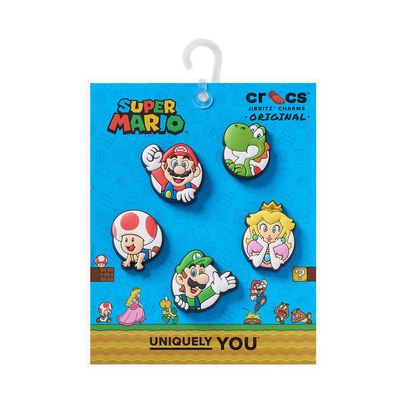 Crocs Super Mario Core 5 Pack Jibbitz
