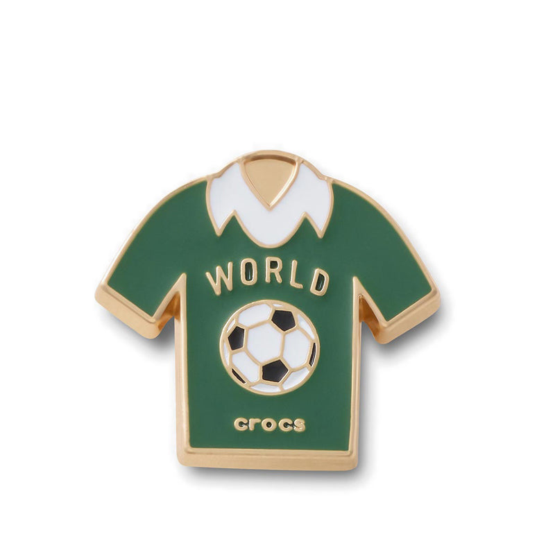 Crocs World Soccer Jersey Jibbitz