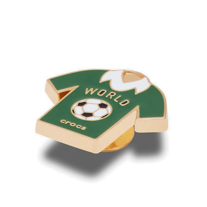 Crocs World Soccer Jersey Jibbitz