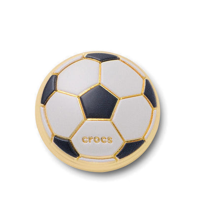 Crocs Enamel Soccer Ball Jibbitz